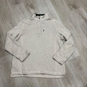 Woolrich Mens Size XL 1/4 Zip Knit Pullover Sweater Zipper Pocket XL